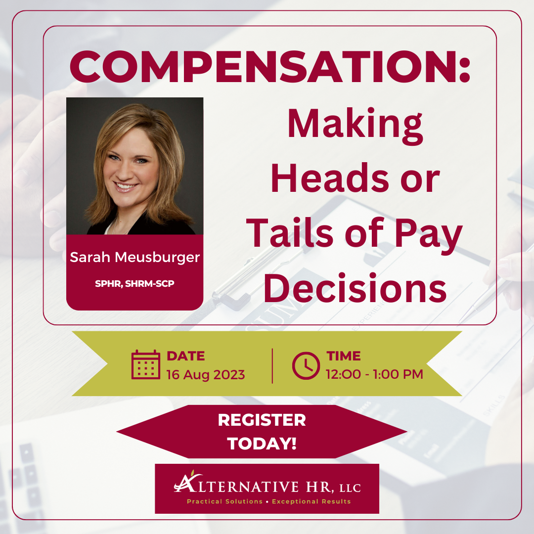 Compensation strategy